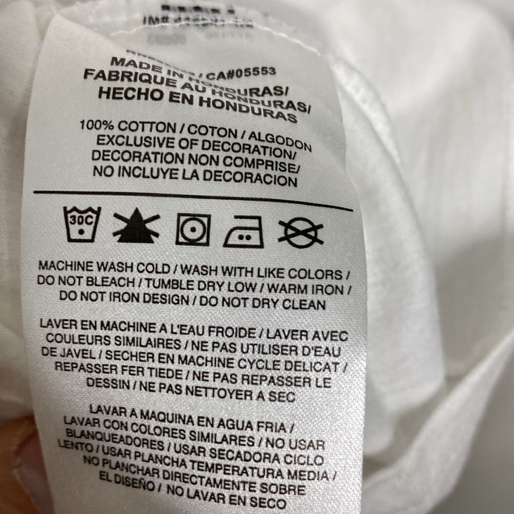 NIKE Women’s Two (2) White T Shirts with Print Size S - Picture 6 of 10